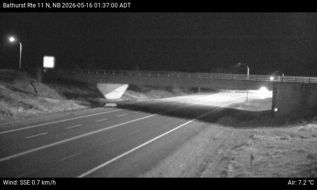 Web Cam image of Bathurst (NB Highway 11)