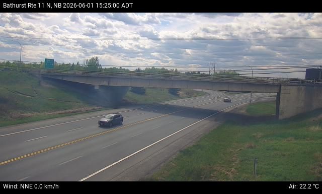 Web Cam image of Bathurst (NB Highway 11)