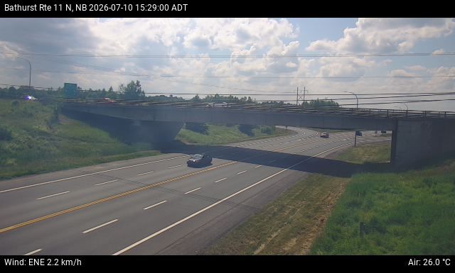 Web Cam image of Bathurst (NB Highway 11)