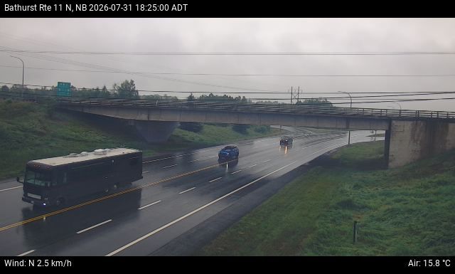 Web Cam image of Bathurst (NB Highway 11)