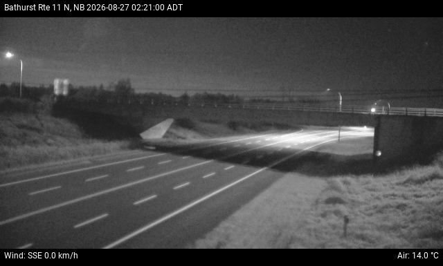 Web Cam image of Bathurst (NB Highway 11)