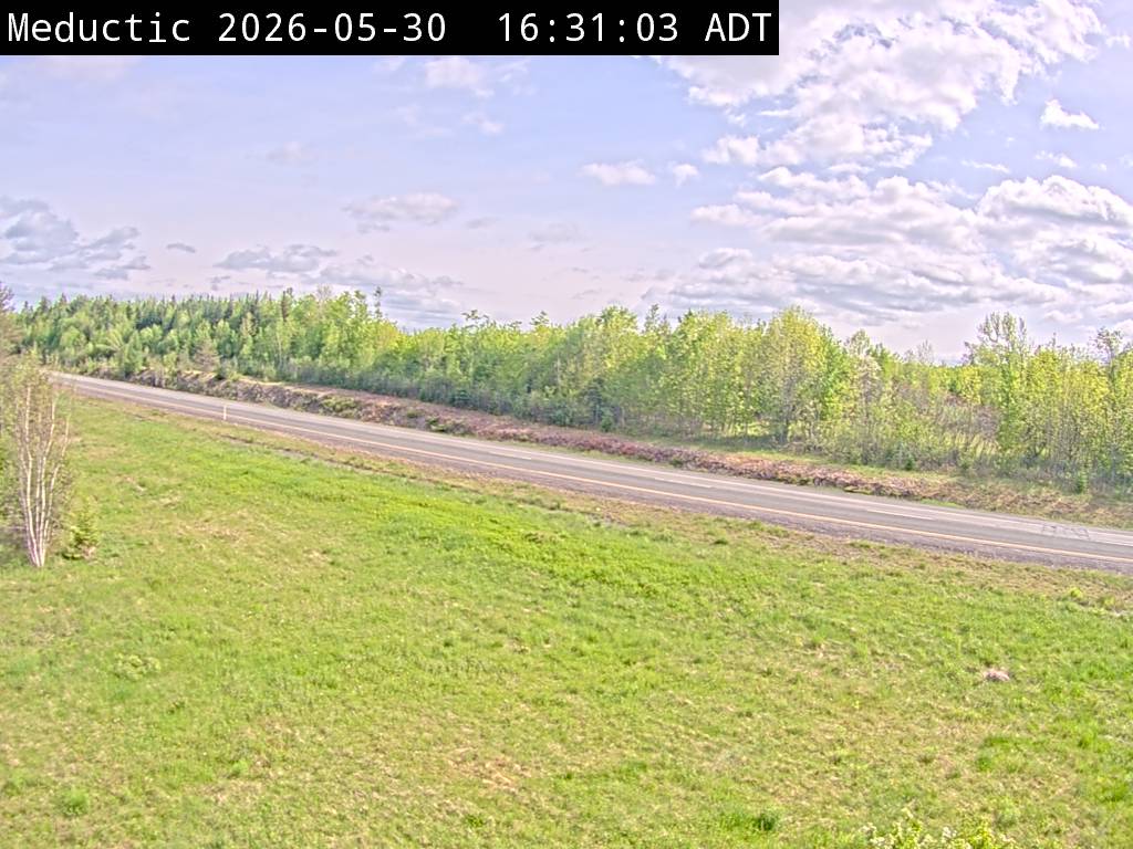 Web Cam image of Meductic (NB Highway 2)