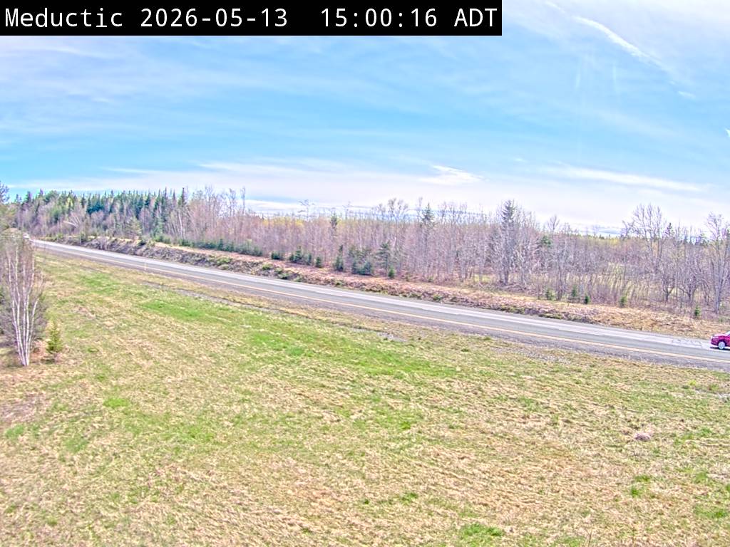 Web Cam image of Meductic (NB Highway 2)
