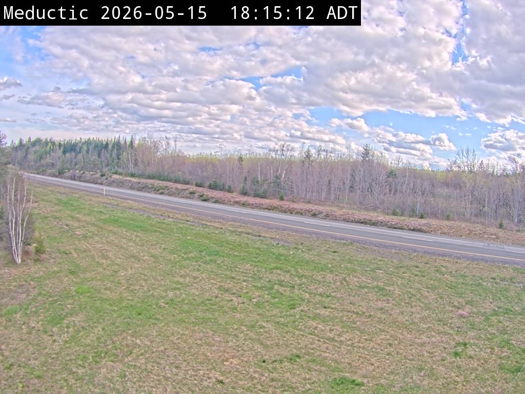 Web Cam image of Meductic (NB Highway 2)