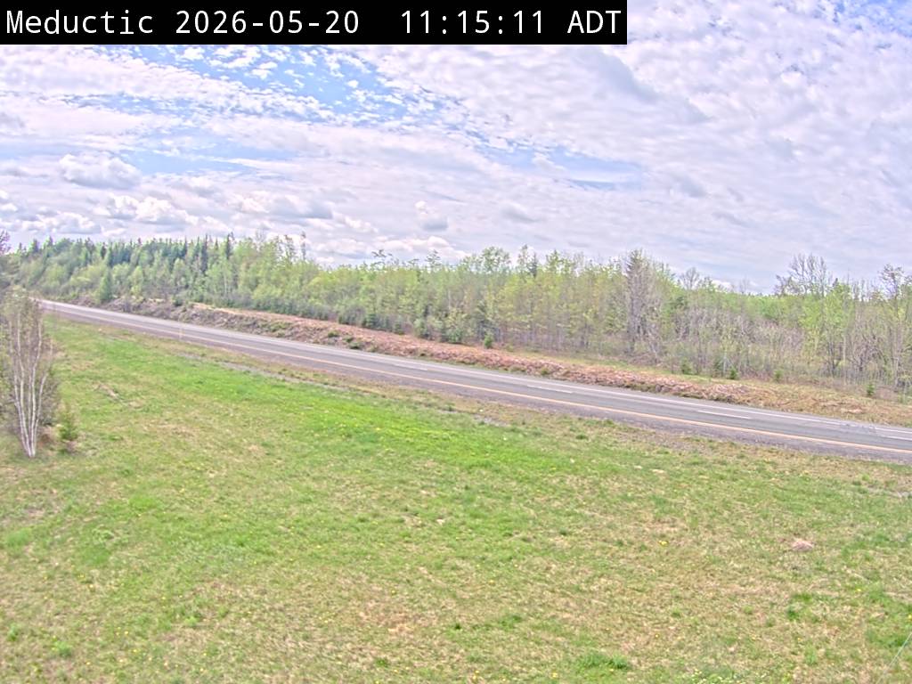 Web Cam image of Meductic (NB Highway 2)