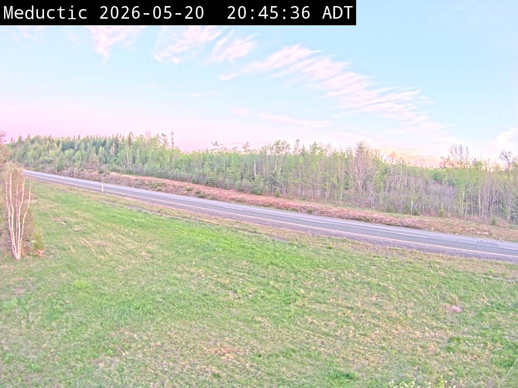 Web Cam image of Meductic (NB Highway 2)