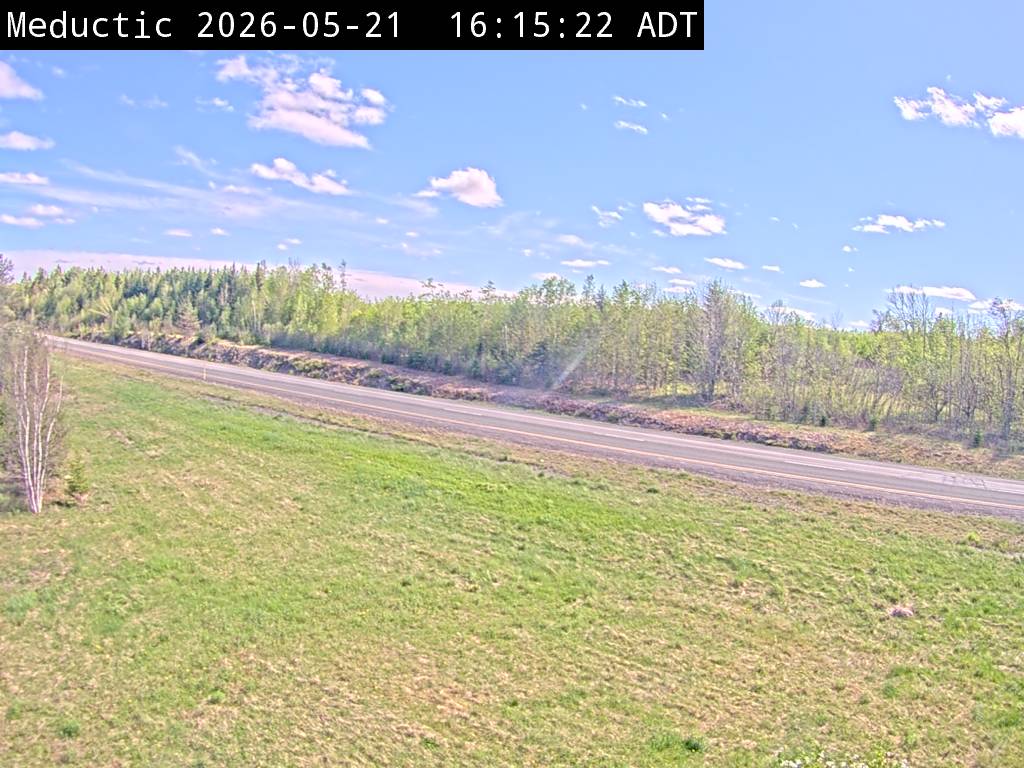Web Cam image of Meductic (NB Highway 2)