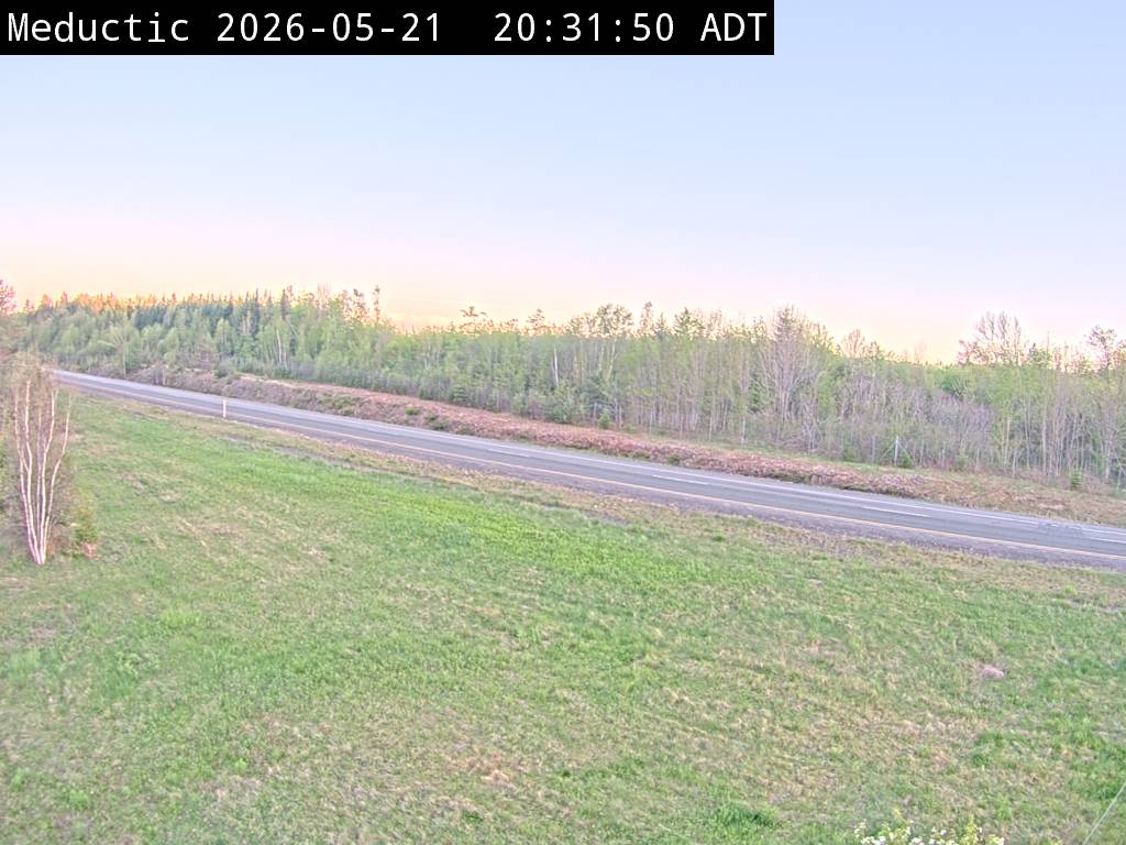 Web Cam image of Meductic (NB Highway 2)