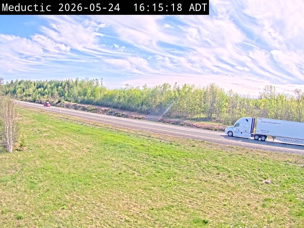Web Cam image of Meductic (NB Highway 2)