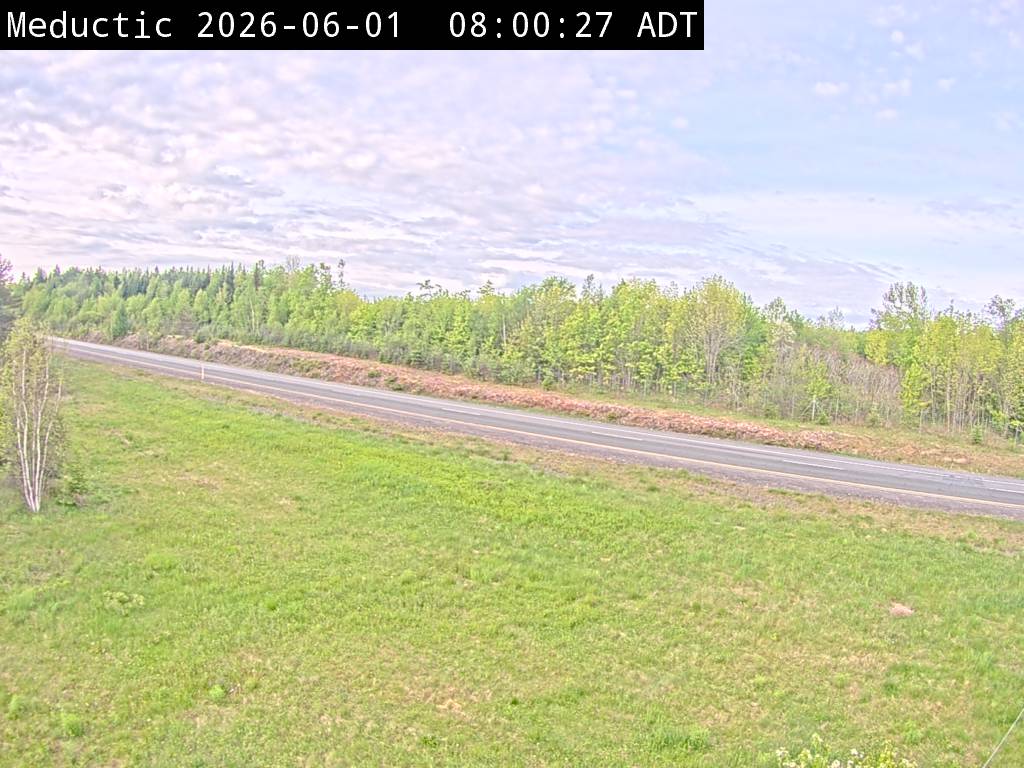 Web Cam image of Meductic (NB Highway 2)