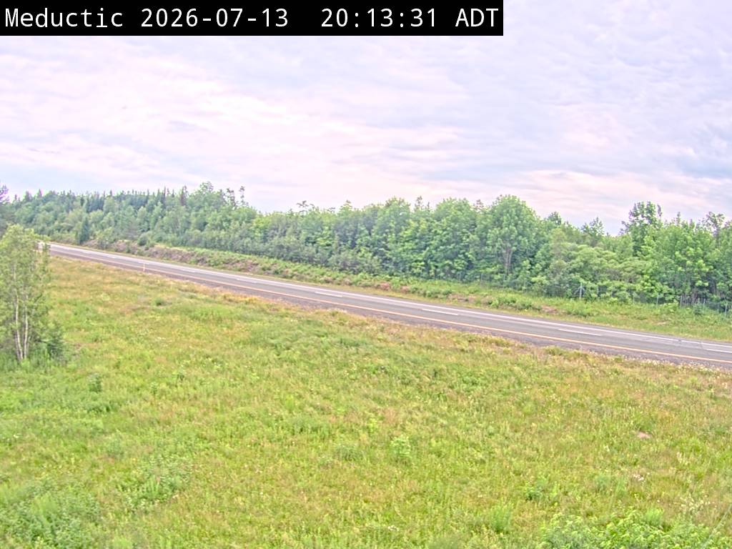 Web Cam image of Meductic (NB Highway 2)