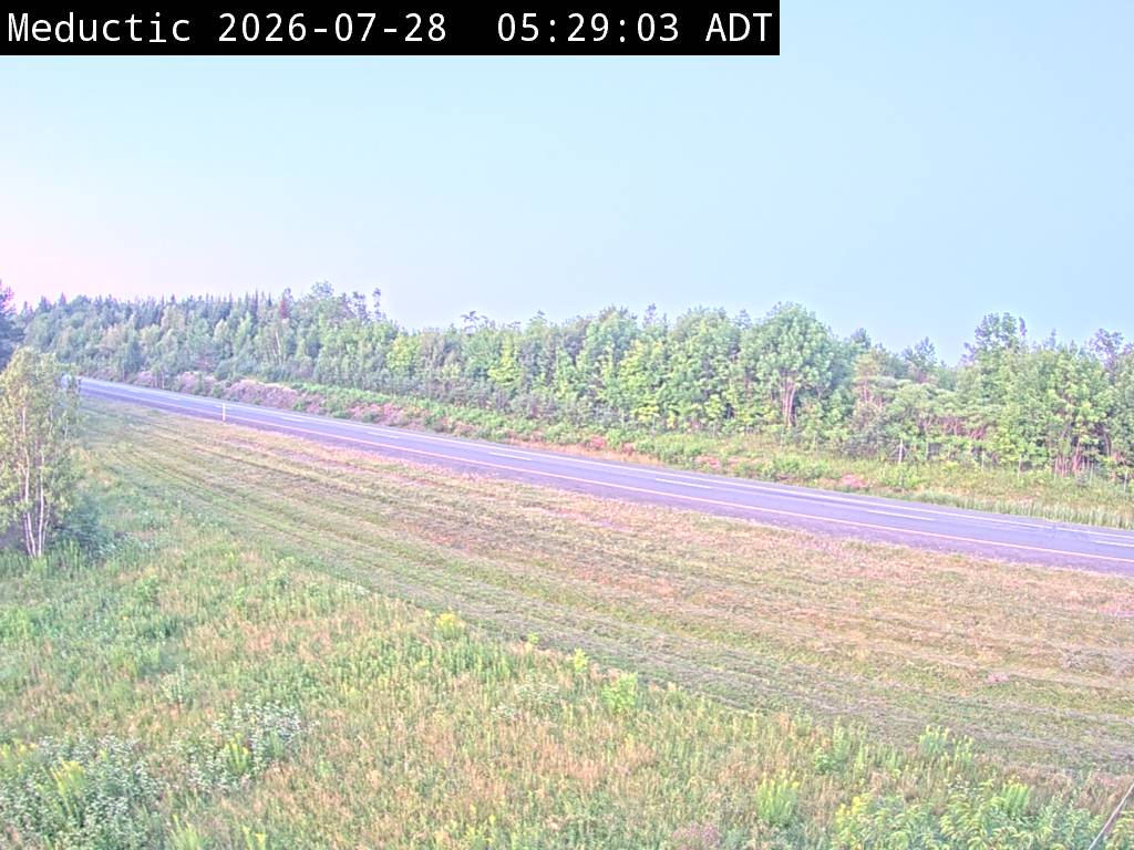 Web Cam image of Meductic (NB Highway 2)