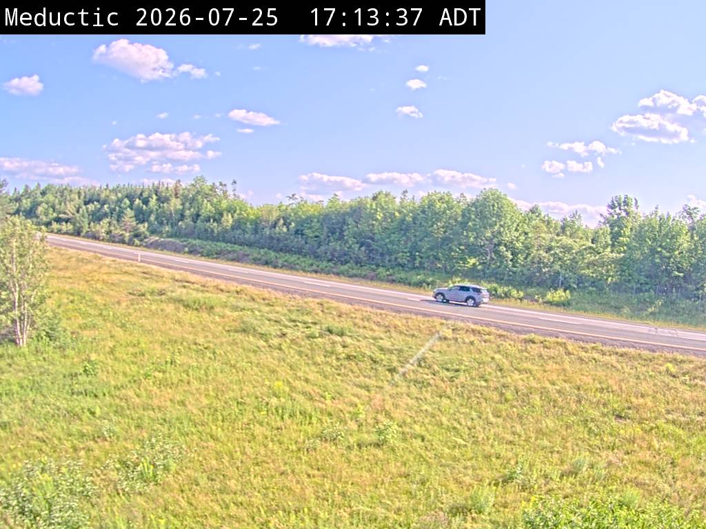 Web Cam image of Meductic (NB Highway 2)