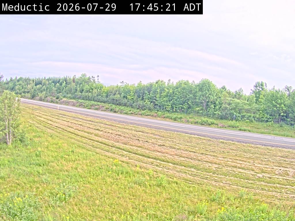 Web Cam image of Meductic (NB Highway 2)