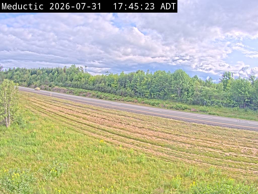 Web Cam image of Meductic (NB Highway 2)