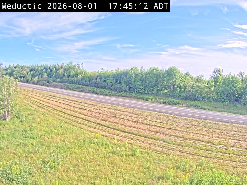 Web Cam image of Meductic (NB Highway 2)