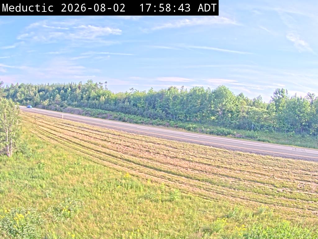 Web Cam image of Meductic (NB Highway 2)