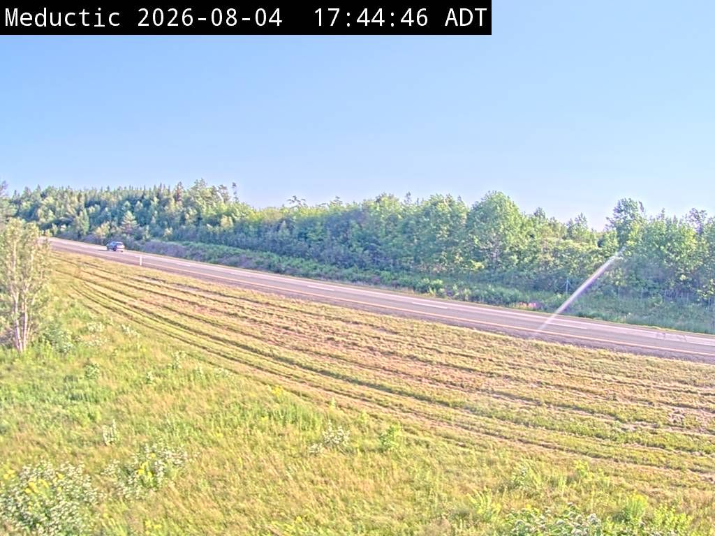 Web Cam image of Meductic (NB Highway 2)