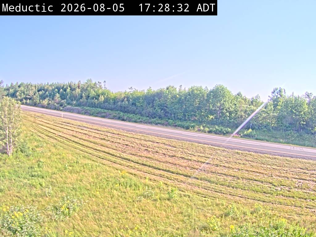 Web Cam image of Meductic (NB Highway 2)