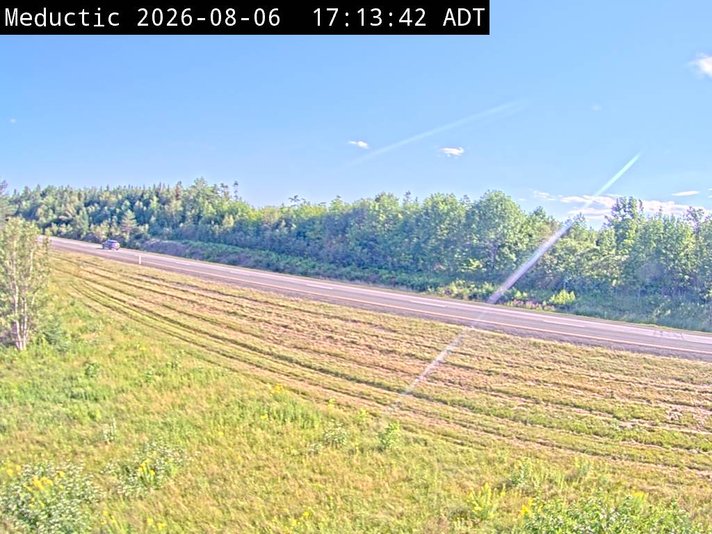 Web Cam image of Meductic (NB Highway 2)