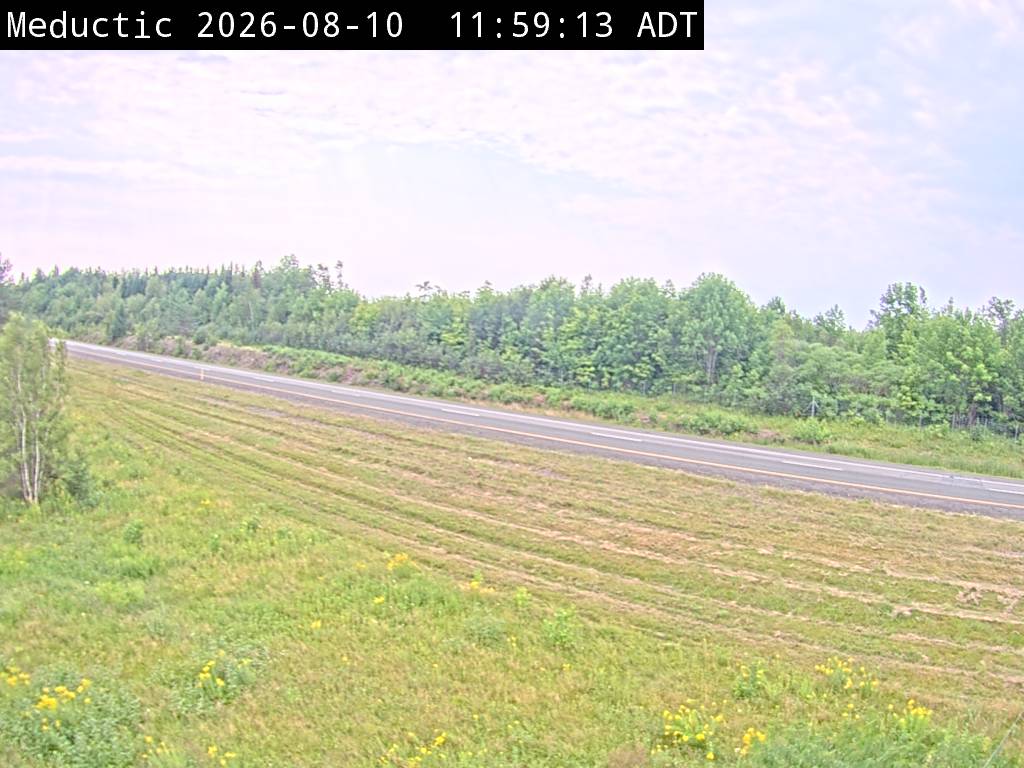 Web Cam image of Meductic (NB Highway 2)