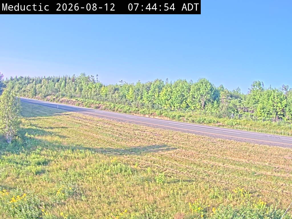 Web Cam image of Meductic (NB Highway 2)