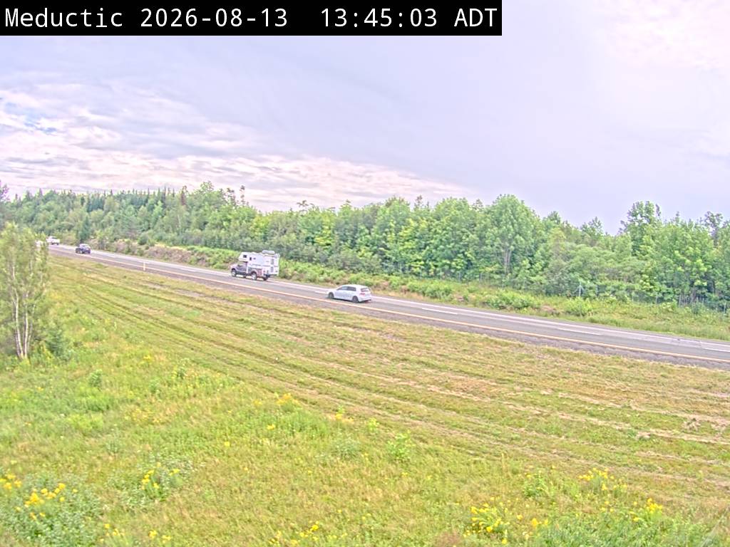 Web Cam image of Meductic (NB Highway 2)