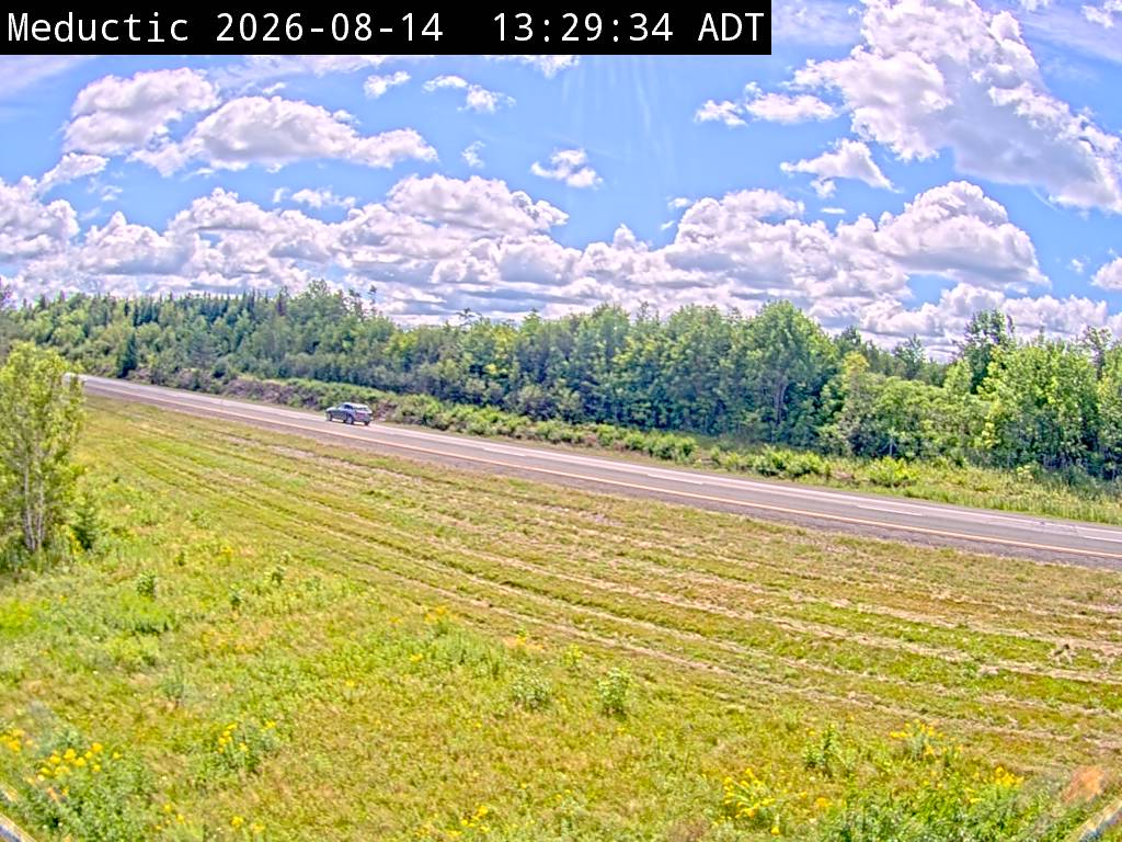 Web Cam image of Meductic (NB Highway 2)