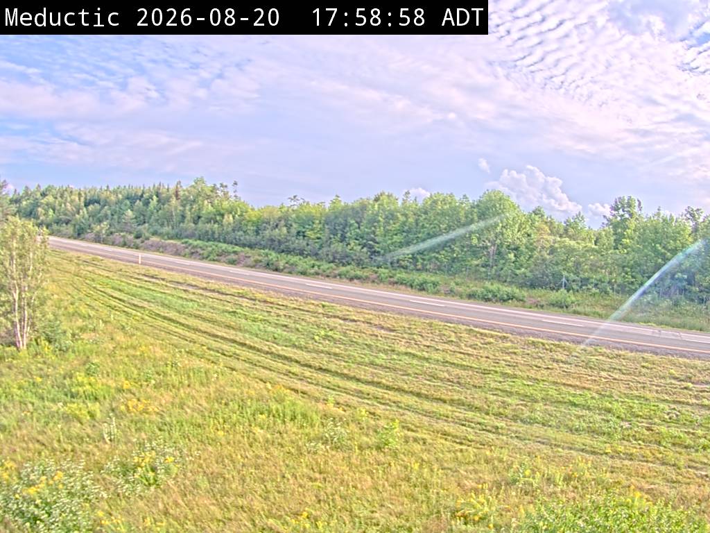 Web Cam image of Meductic (NB Highway 2)