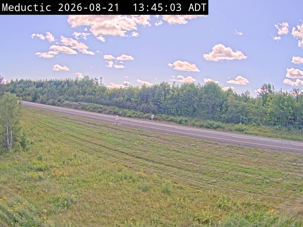 Web Cam image of Meductic (NB Highway 2)
