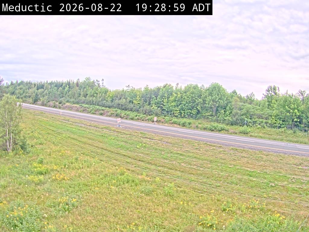 Web Cam image of Meductic (NB Highway 2)