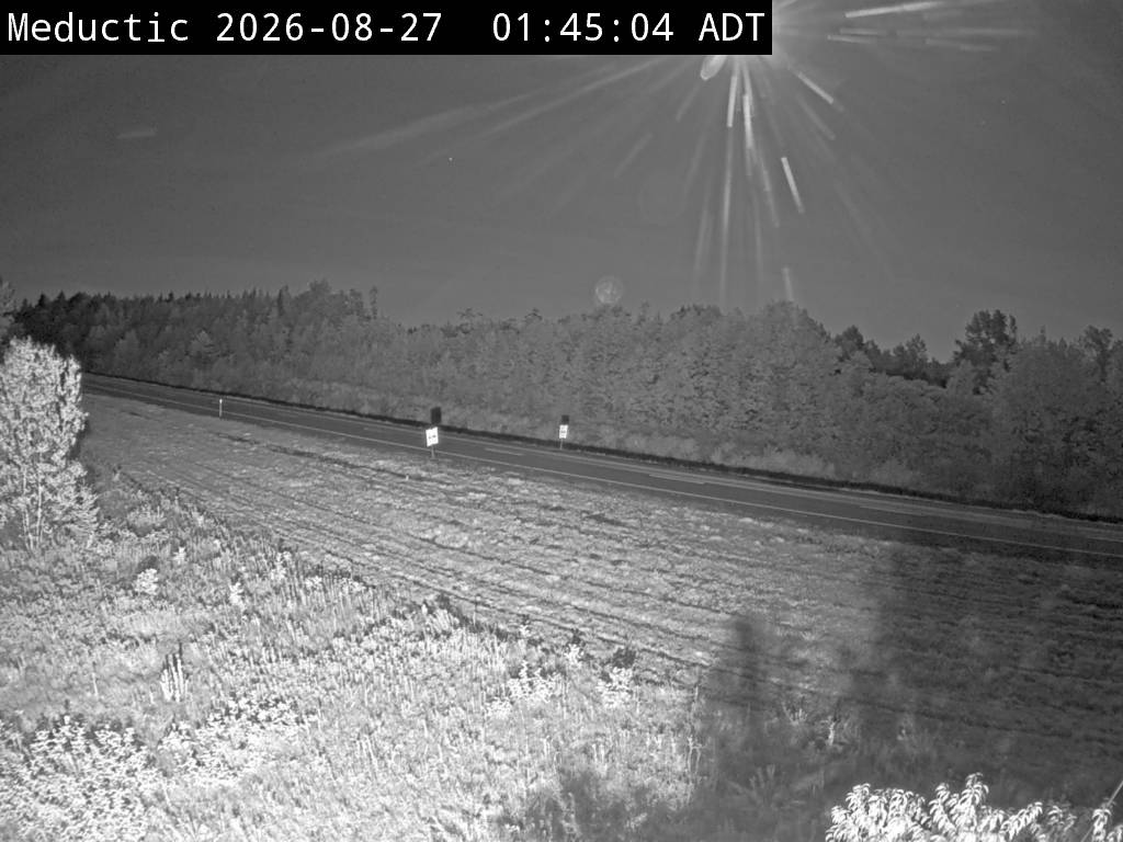 Web Cam image of Meductic (NB Highway 2)