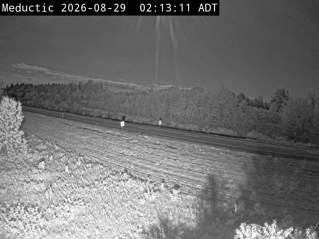 Web Cam image of Meductic (NB Highway 2)