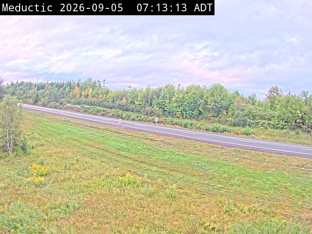 Web Cam image of Meductic (NB Highway 2)
