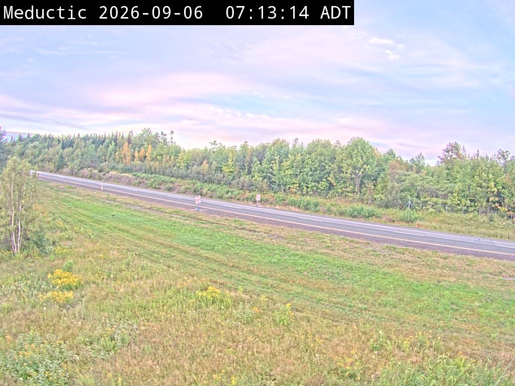 Web Cam image of Meductic (NB Highway 2)