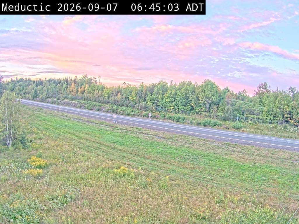 Web Cam image of Meductic (NB Highway 2)