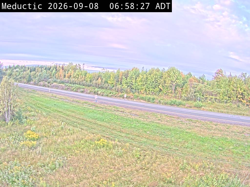 Web Cam image of Meductic (NB Highway 2)