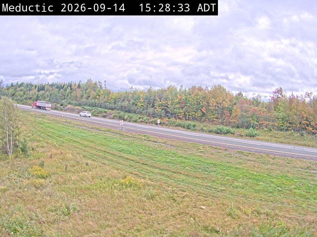 Web Cam image of Meductic (NB Highway 2)