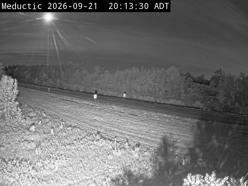Web Cam image of Meductic (NB Highway 2)