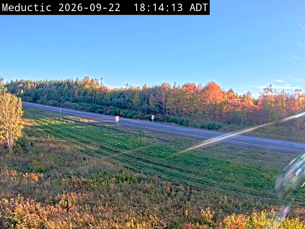 Web Cam image of Meductic (NB Highway 2)