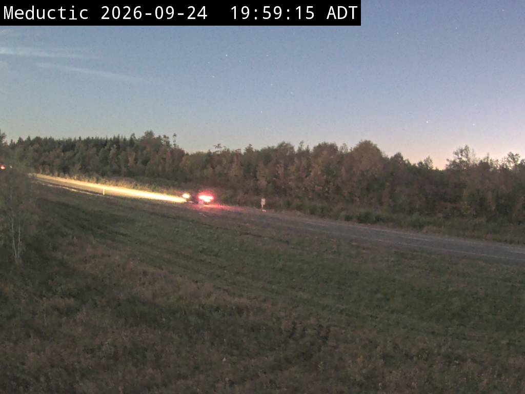Web Cam image of Meductic (NB Highway 2)