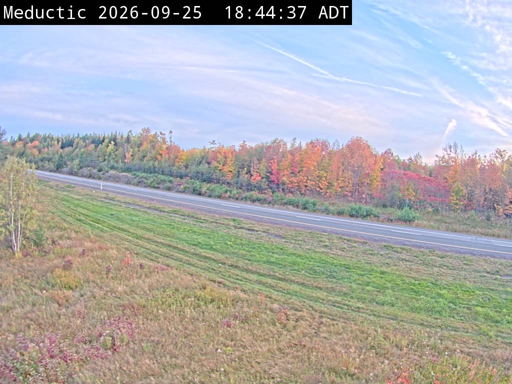 Web Cam image of Meductic (NB Highway 2)