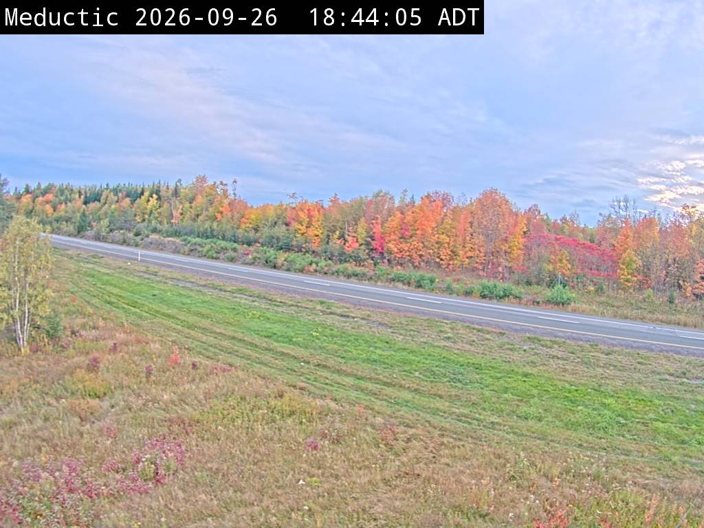 Web Cam image of Meductic (NB Highway 2)