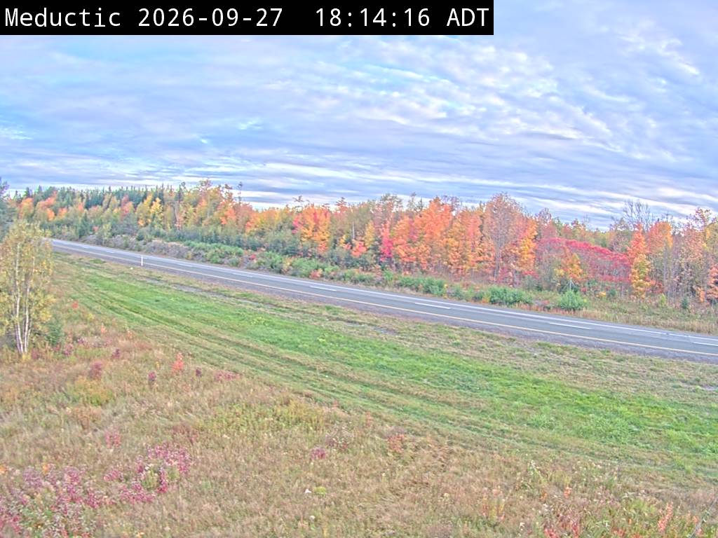 Web Cam image of Meductic (NB Highway 2)