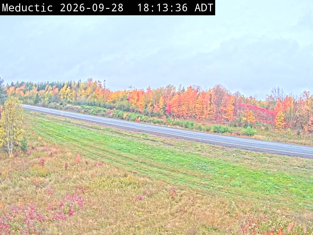 Web Cam image of Meductic (NB Highway 2)
