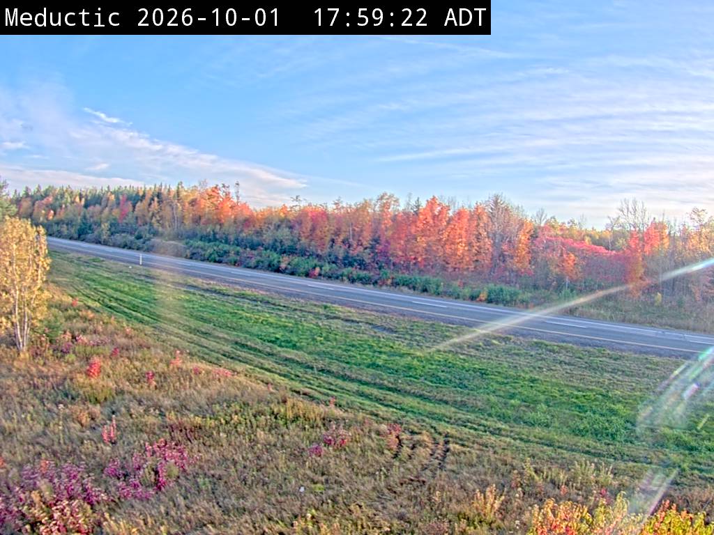 Web Cam image of Meductic (NB Highway 2)
