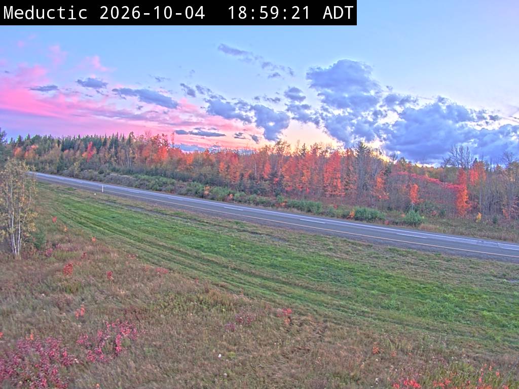 Web Cam image of Meductic (NB Highway 2)