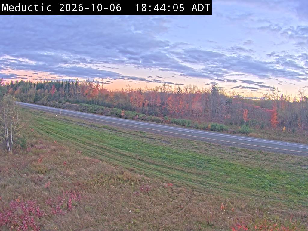 Web Cam image of Meductic (NB Highway 2)