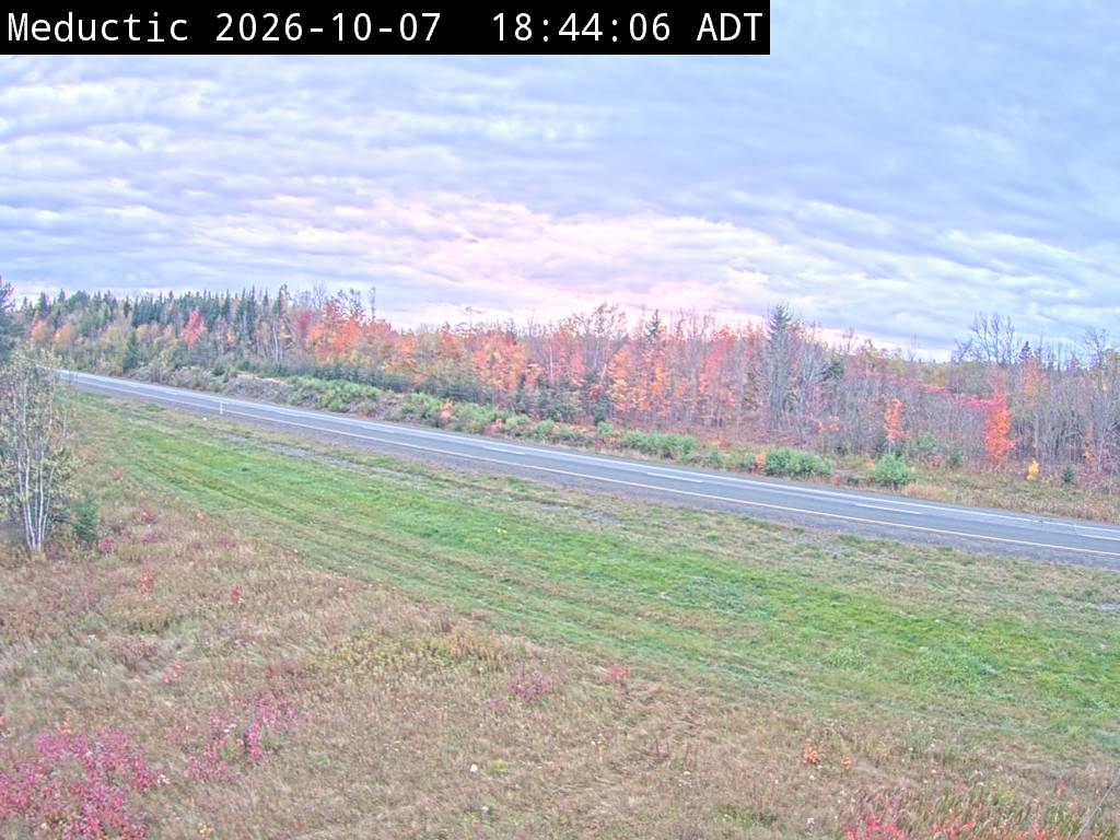 Web Cam image of Meductic (NB Highway 2)
