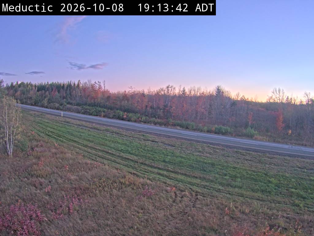 Web Cam image of Meductic (NB Highway 2)